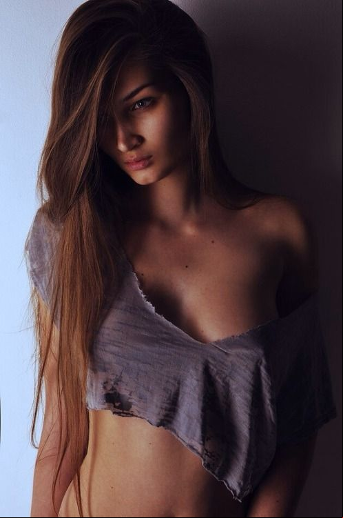 alina tatsiy long hair brunette effortlessly beautiful and sexy